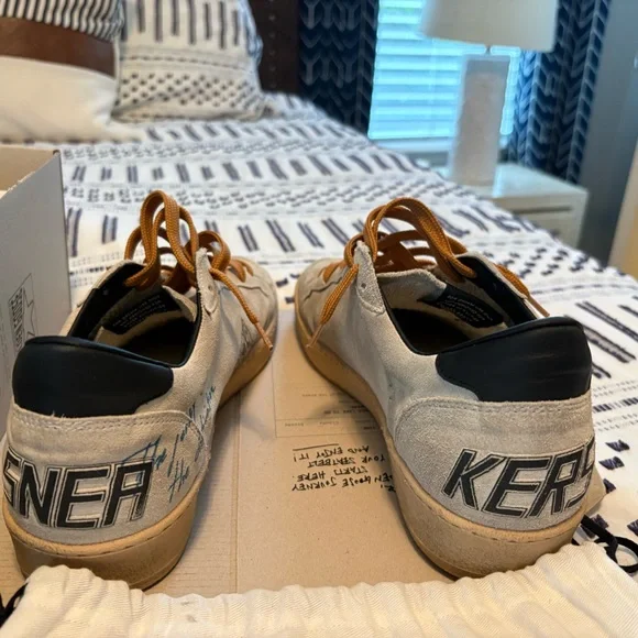 Men’s Golden Goose Ball Star Brown Suede 46eu 100% Authentic - Picture 6 of 8